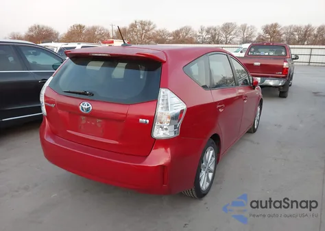 2012 Toyota Prius V Five z USA, uszkodzony, nr VIN JTDZN3EU5C3092389